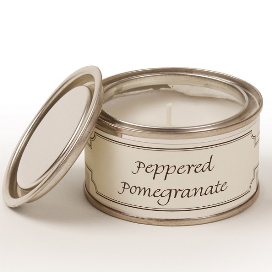 Pintail Paint Pot Candles Peppered Pomegranate Fragrance